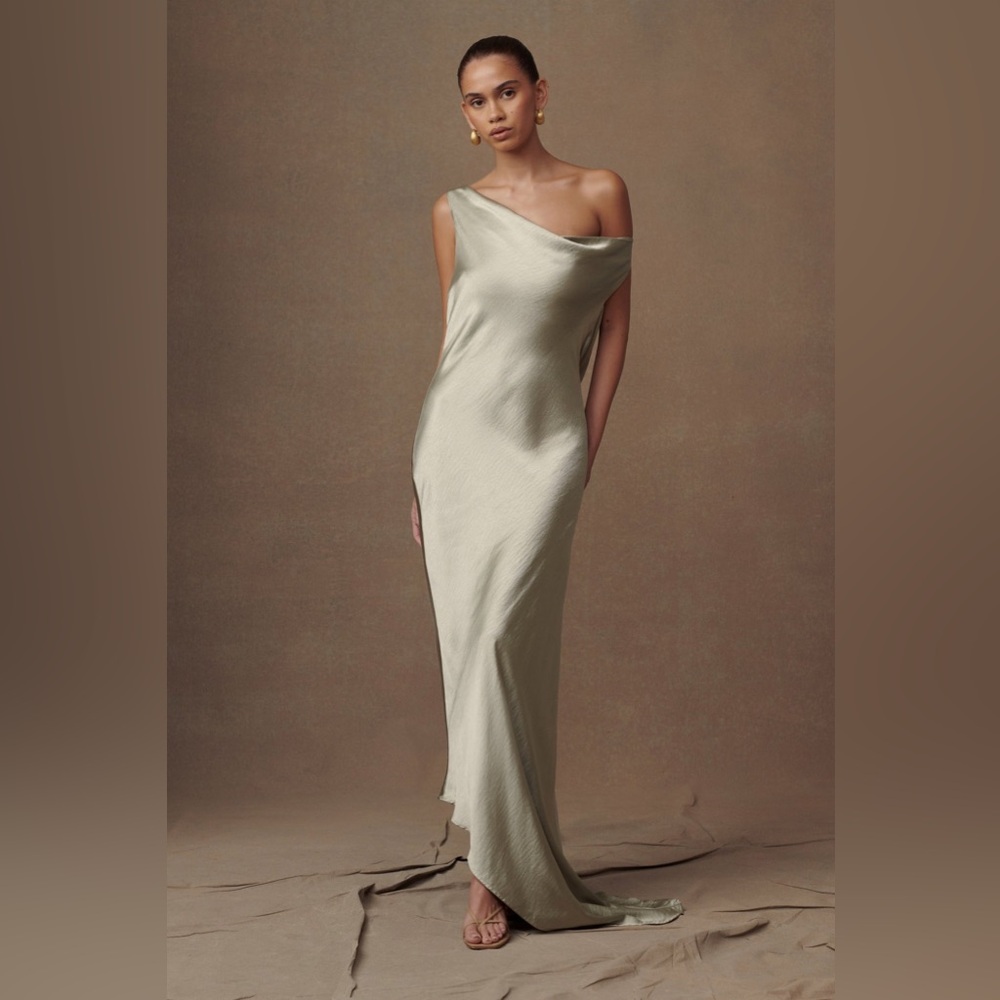 Meshki Yvette Dress (Sage / XS) - Same day shipping